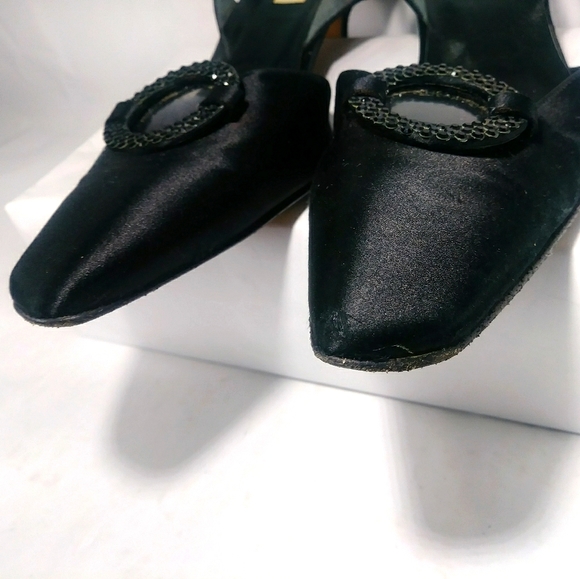 Vera wang sling back suede shoes - Picture 7 of 16
